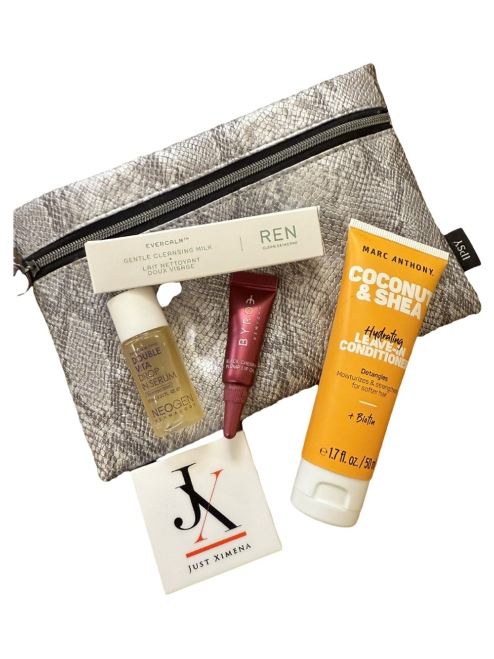 IPSY Glam Bag 5-Piece Travel Bundle REN
Neogen Byroe NIB Skincare Hair